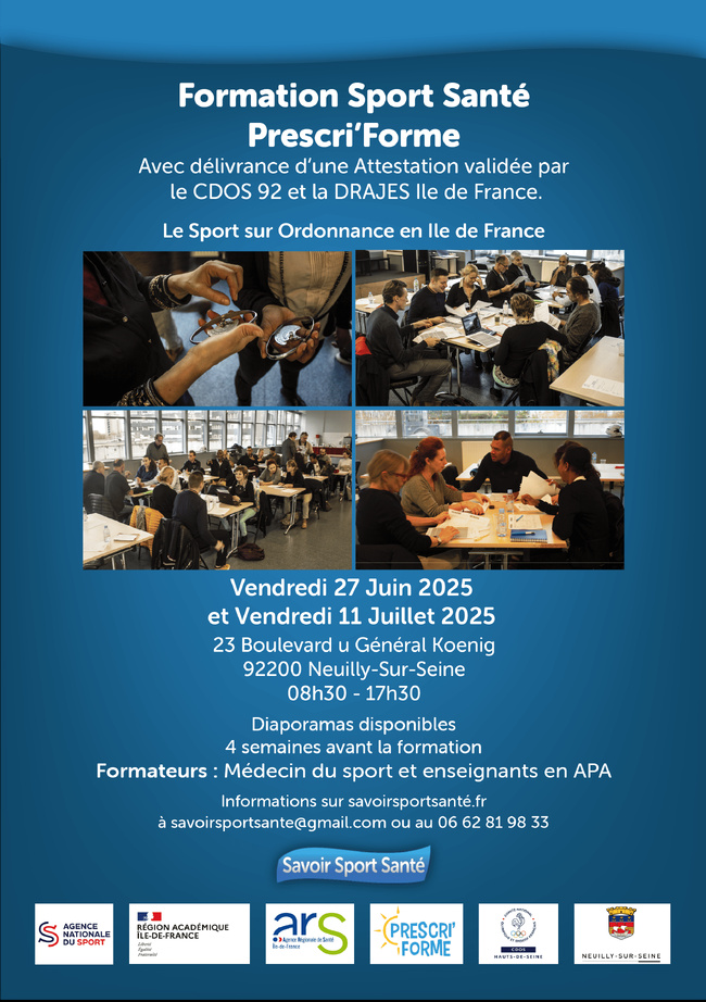 Formation Prescri'forme - session Juin/Juillet 2025